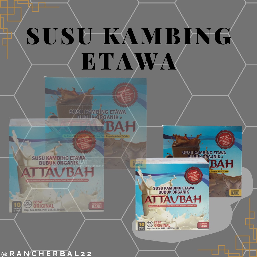 

Susu Kambing Etawa Bubuk Murni Berkhasiat ATTAUBAH