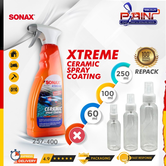 SONAX Xtreme CERAMIC SPRAY COATING 257-400 - REPACK / ECER