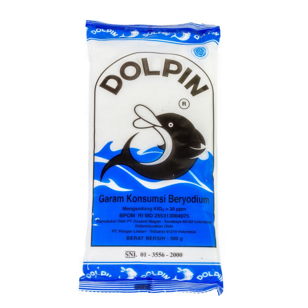 

Dolpin Garam Meja 500gr