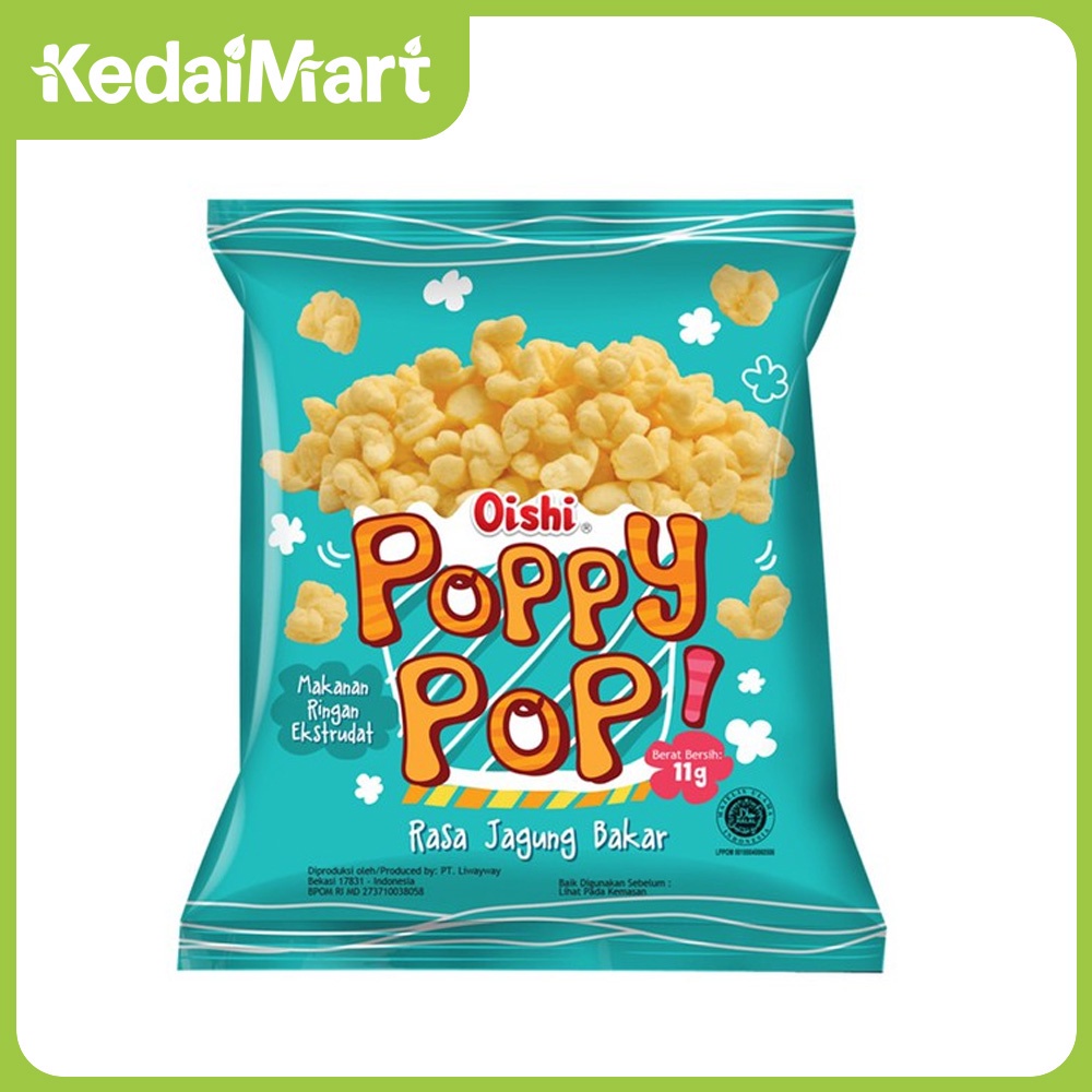 

Oishi Poppy Pop Jagung Bakar 14 / 11 Gram