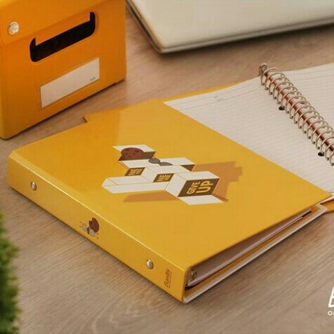 

MULTIRING BINDER A5 NEVER GIVE U - 20 RING - 25 MM MERK BANTEX 1329.46