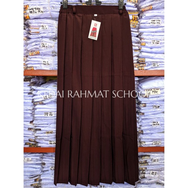 Jual Rok Pramuka Seragam Sekolah SD SMP Bahan Sunwash Twist Licin ...