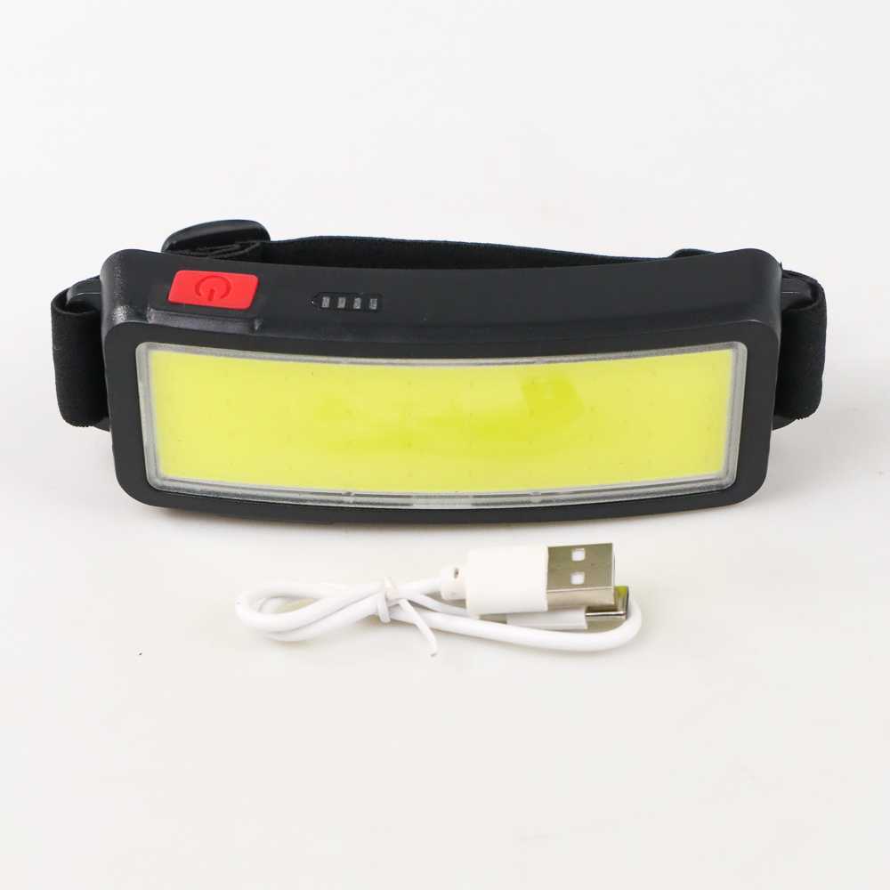 Pocketman Senter LED Kepala Headlamp Waterproof COB