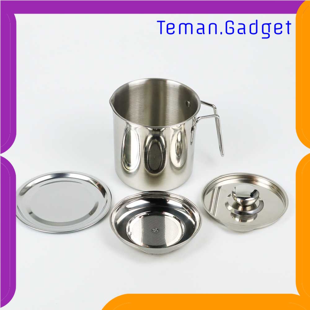 TG - DPR ISHOWTIENDA Panci Saringan Minyak Oil Strainer Pot 1.8L - ASAS13