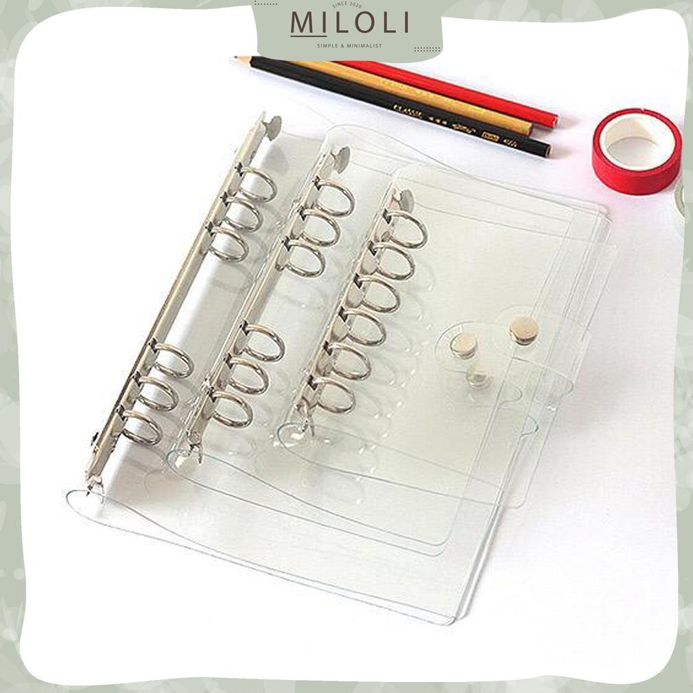 

BISA COD [MILOLI] Binder A5 Binder A6 Transparan - E0007