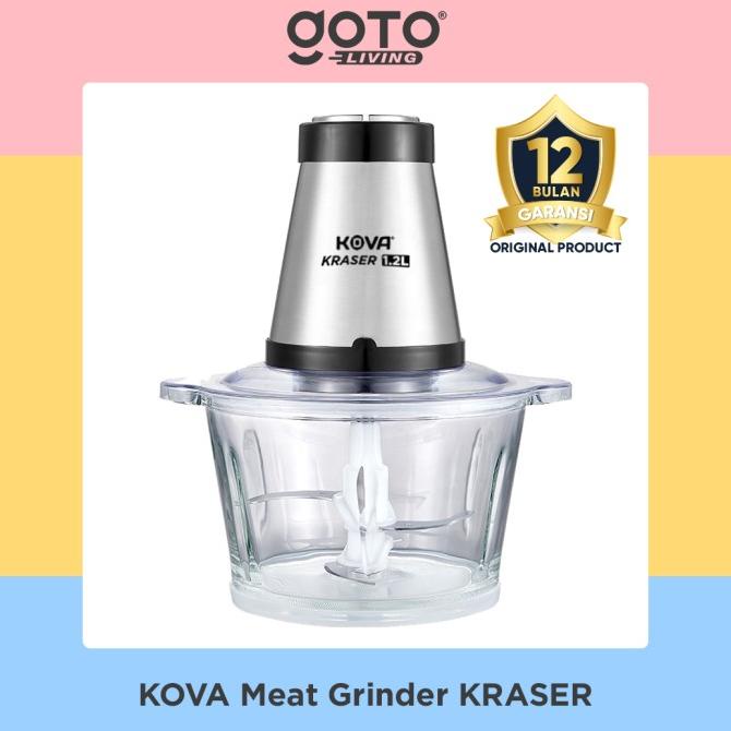 Kova Meat Grinder Kraser Blender Food Chopper Penggiling Daging Sayur