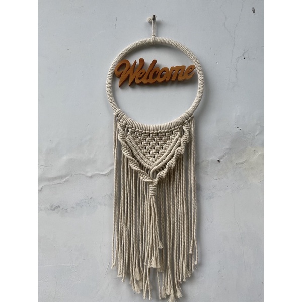 READY STOK) macrame Hiasan dinding / macrame wall hanging (HD 103)