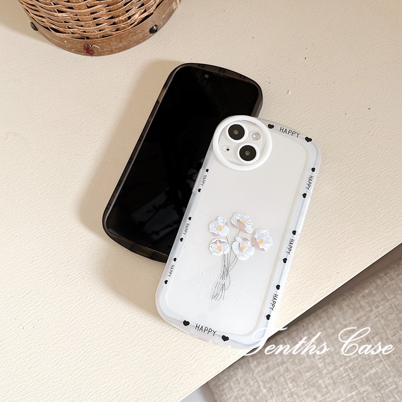 IPHONE Kompatibel Untuk Iphone14 13 12 11 Pro Max X XR Xs Max8 7 6 6s Plus Se2020Little Daisy Phone Case Soft Cover