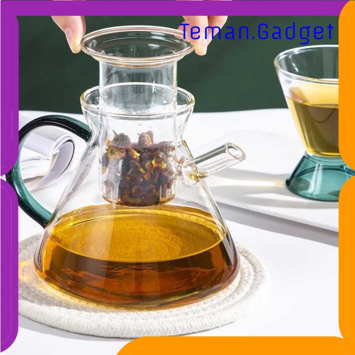 TG - DPR Purplepure Teko Pitcher Teh Infuser Borosilicate Glass 480ml - KT25