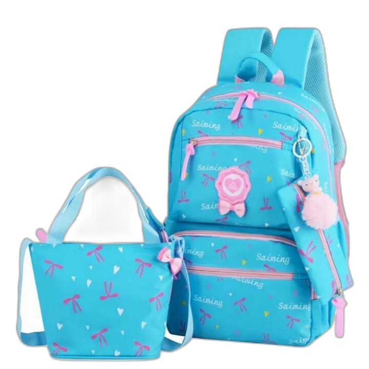 ARMELIA SHOP - Tas Sekolah Anak TK SD Set 3in1 Bonus My Bottle