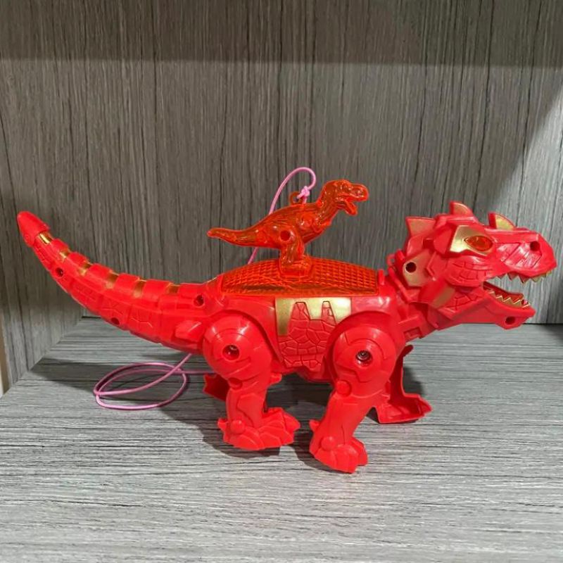 MAINAN LISTRIK NAGA DRAGON ROBOT DINOSAURUS LED DAN BERGERAK