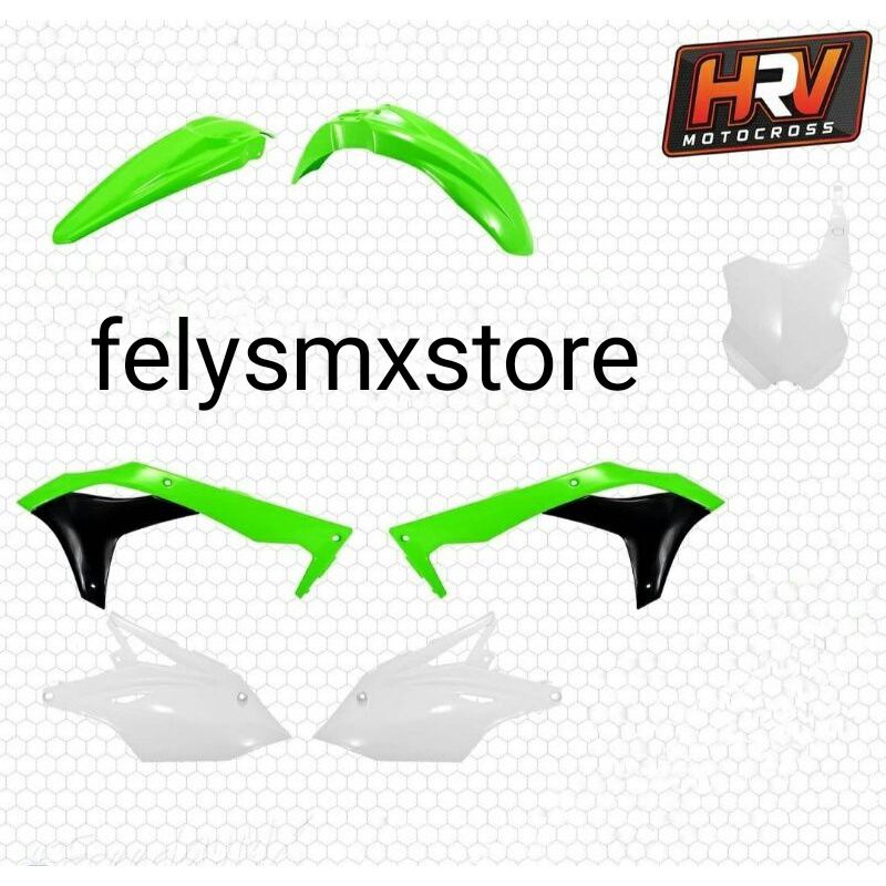 Cover set kx f250 kx f450 spakbor depan belakang side panel