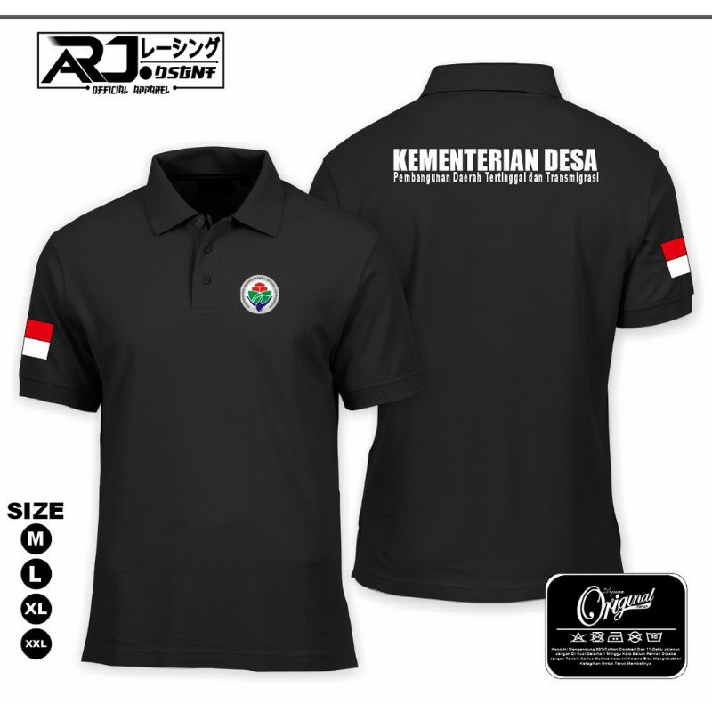BAJU KERAH KEMENTERIAN DESA INDONESIA PEMBANGUNAN DESA // BAJU KEMENDESA