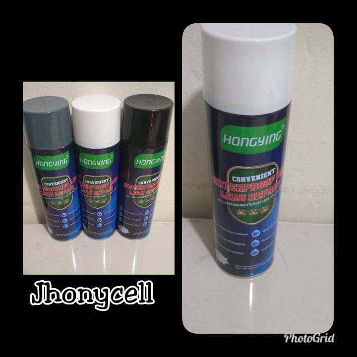 JC Spraying Waterproof Murah Leak-Feeling Spray Anti Bocor Tahan Air Atap-Roof Glue Exterior Wall 700ml