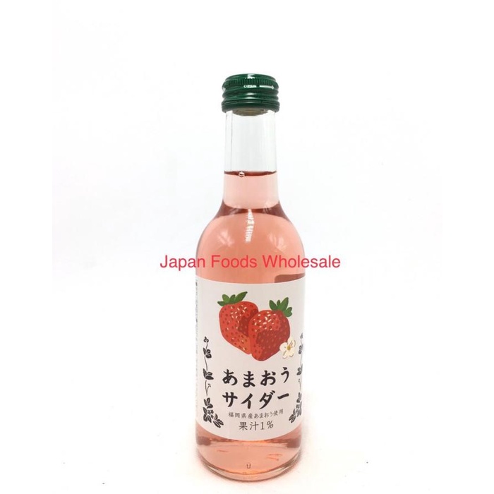 

Tomomasu Strawberry Cider / Minuman Impor / Minuman Jepang Best Seller