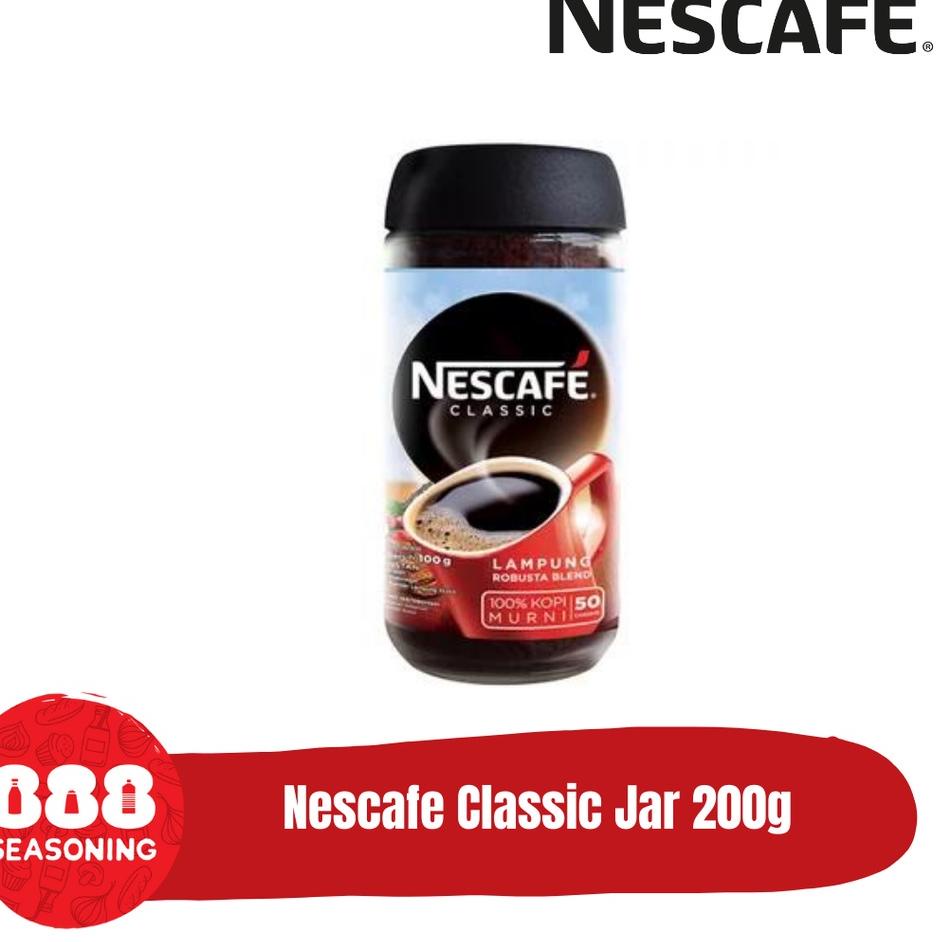 

☝ NESCAFE CLASSIC JAR (Instant Coffee) 200g ほ