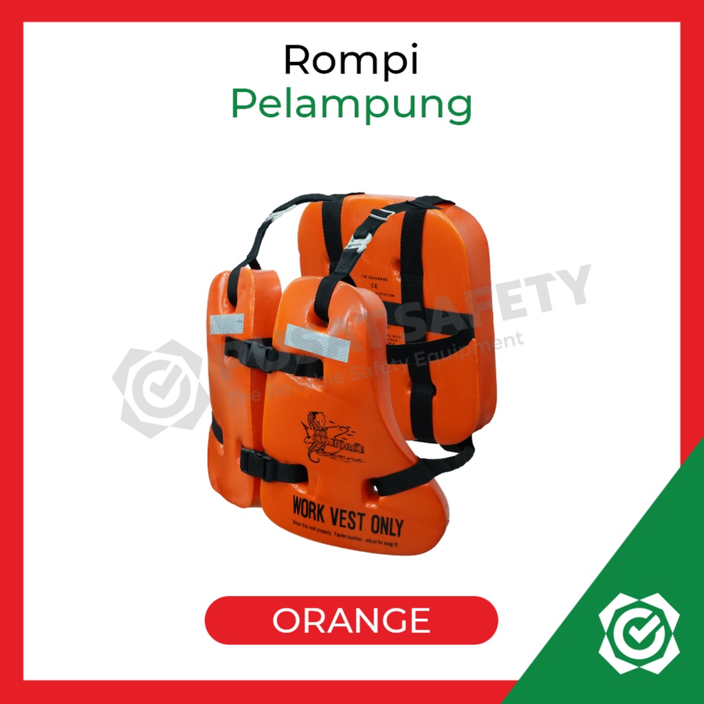 Pelampung Jaket Renang Life Jacket Sea Horse