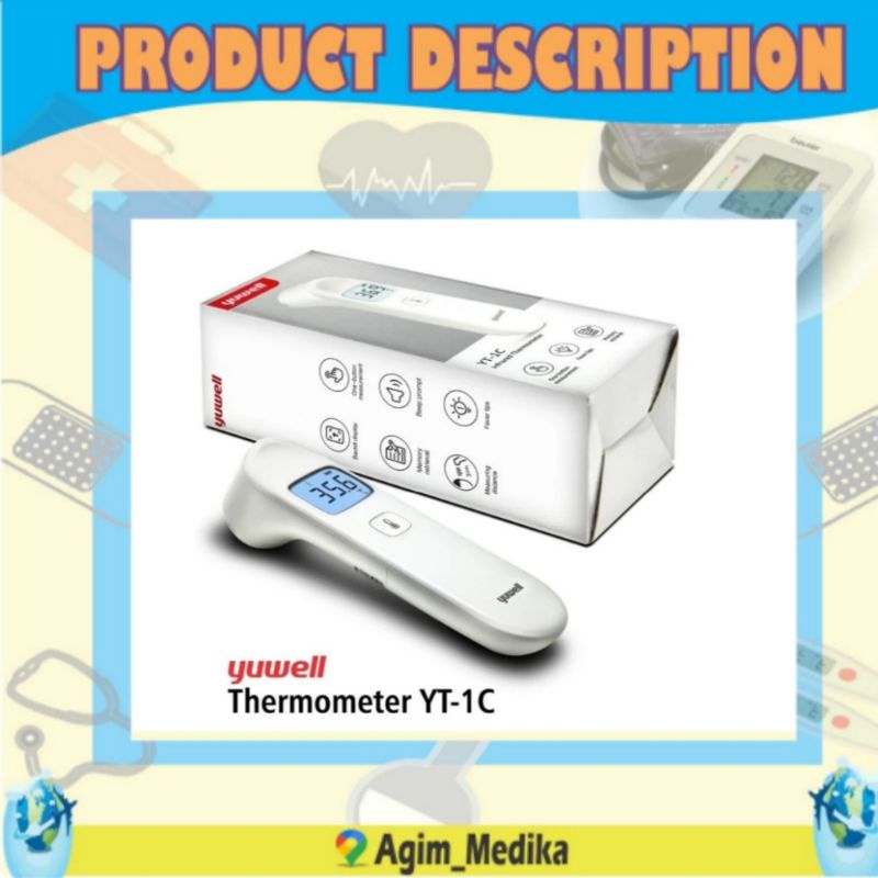 Thermometer Infrared Yuwell YT - 1C
