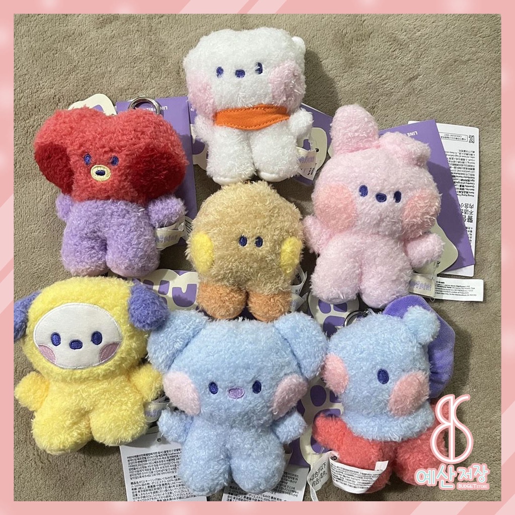 [BS] BISA COD Gantungan Kunci Bulu Lucu Plush Doll MININI  Key Chain Bag Charm Minini - KP9135