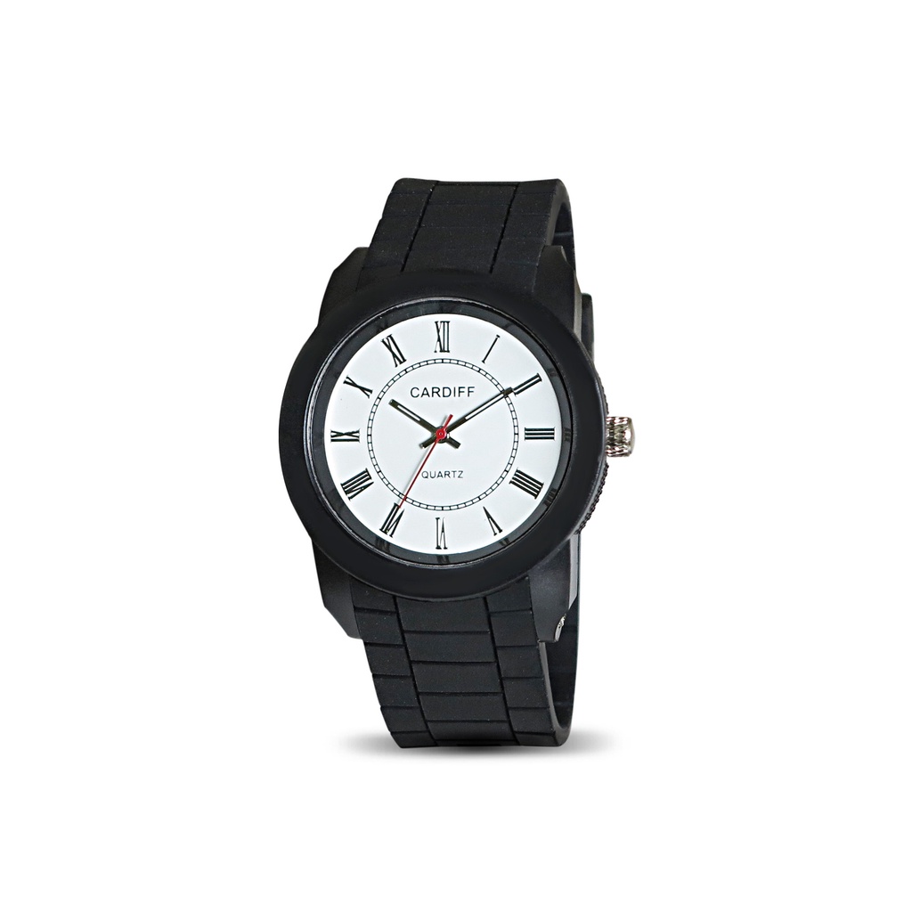 CARDIFF Jam Tangan Pria Analog Karet A 9207