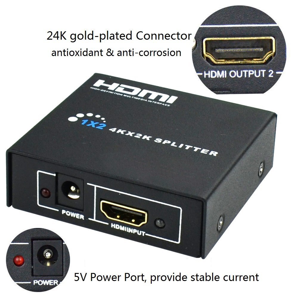 【LIPI】Multimedia HD Splitter 2 Port .