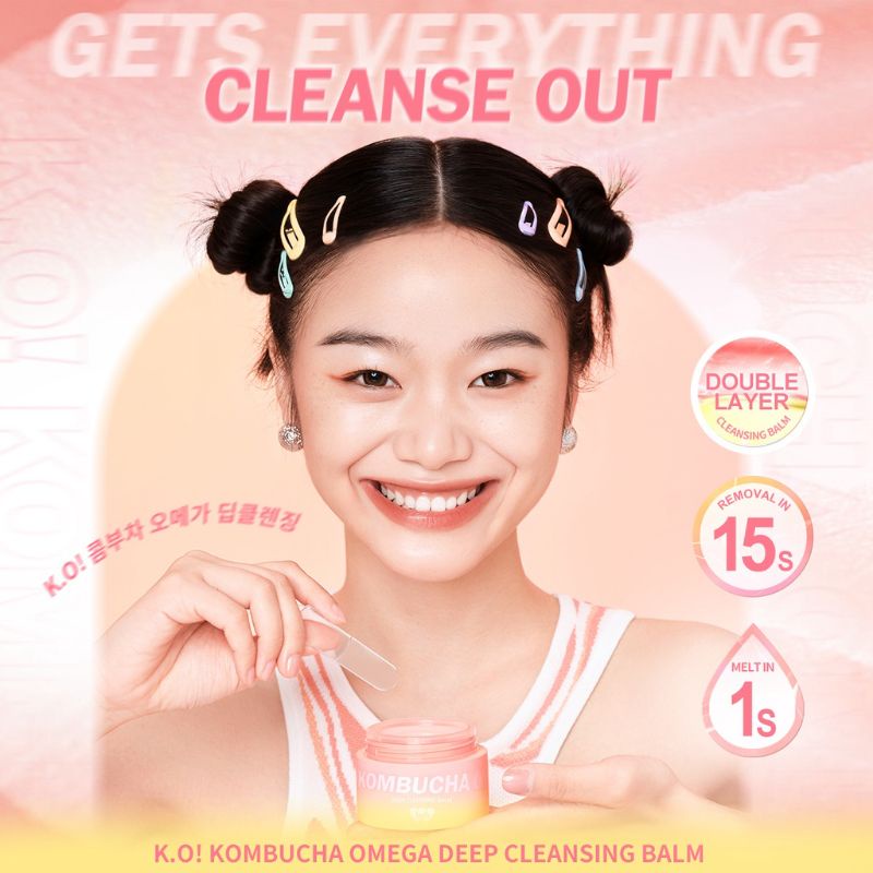 BNB Barenbliss KO! Kombucha Omega Deep Cleansing Balm - Oil Cleanser Pembersih Make Up