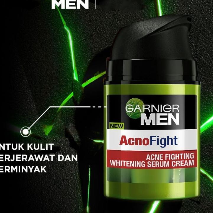 ➡✡✼ Garnier Men Serum 40 ml Acno Fight Acne Fighting Brightening Cream Jual