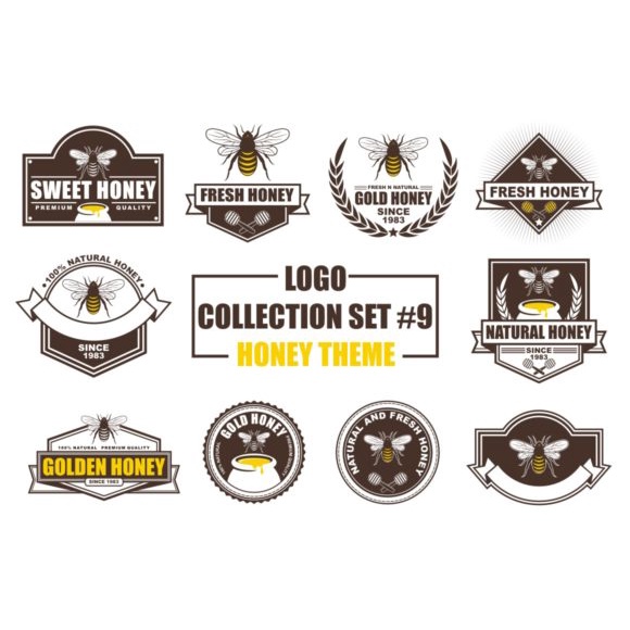 200+ Vintage Style Logo Bundle