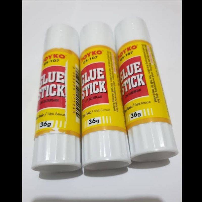 

GLUE STICK 36 GRAM JOYKO GS-107 BERKUALITAS / LEM STIK 36 GRAM