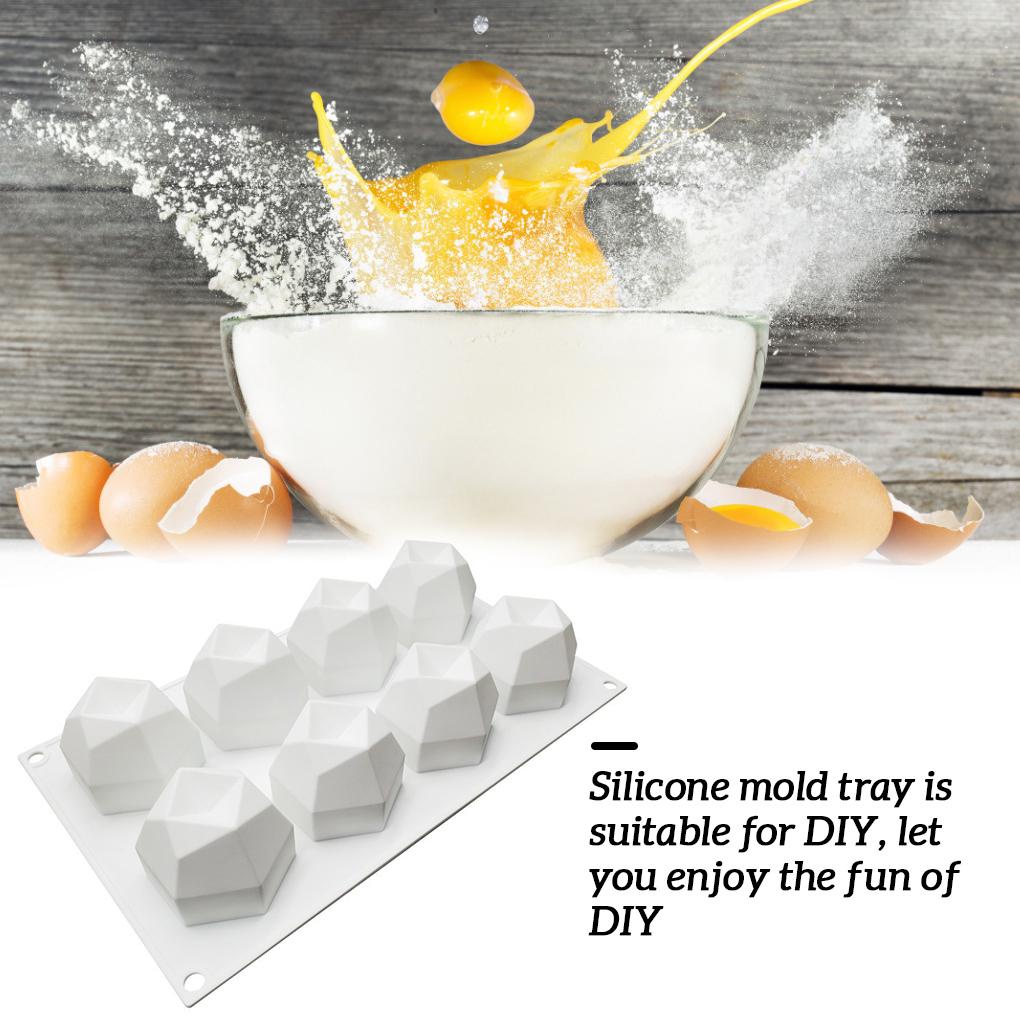 Cetakan Es Krim Kue Mousse DIY Baking Chocolates Ice Tray Bakeware