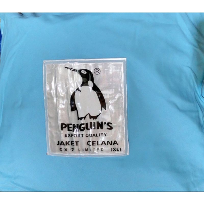 (CX-7 Limited ( XL ) Penguin's Export Quality) JAS HUJAN JAKET CELANA