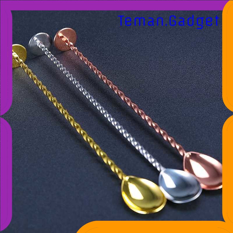 TG - DPR TEAEGG Sendok Aduk Bartender Cocktail Mixing Spoon 40cm - CDF1909