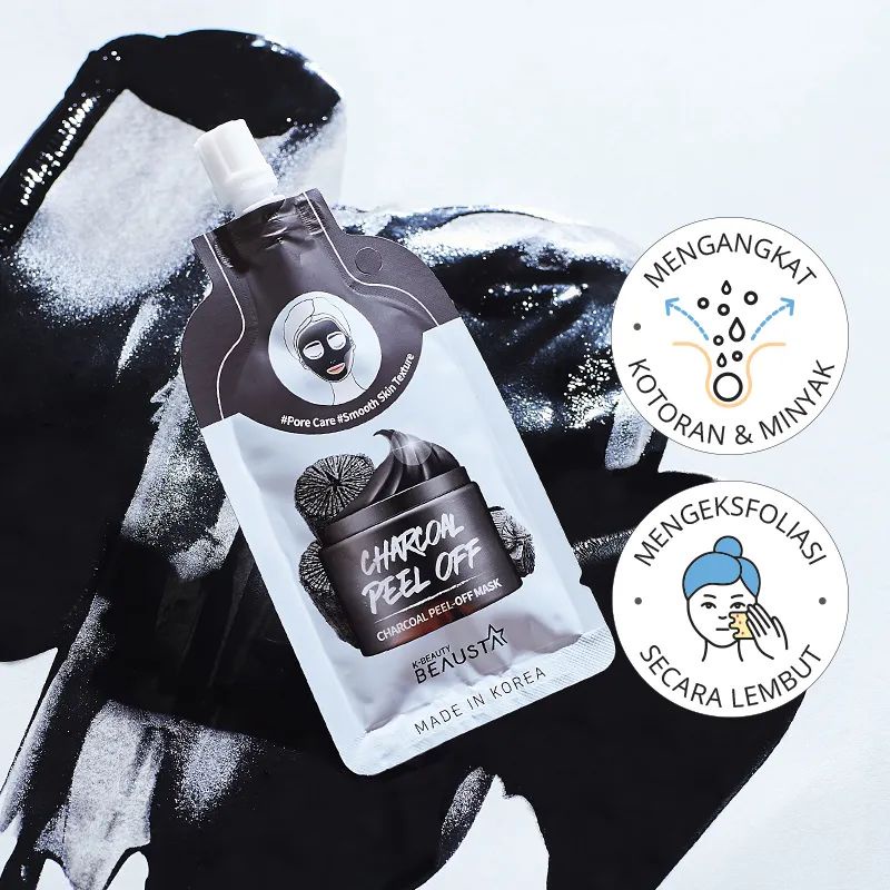 Beausta charcoal peel off mask 20ml