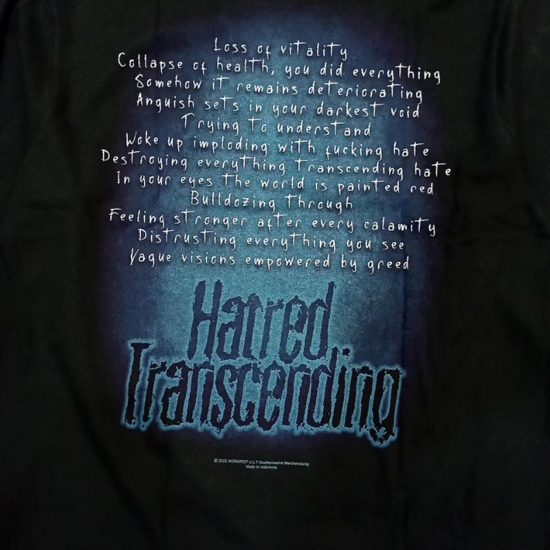 Longsleeve WORMROT - HATRED TRANSCENDING