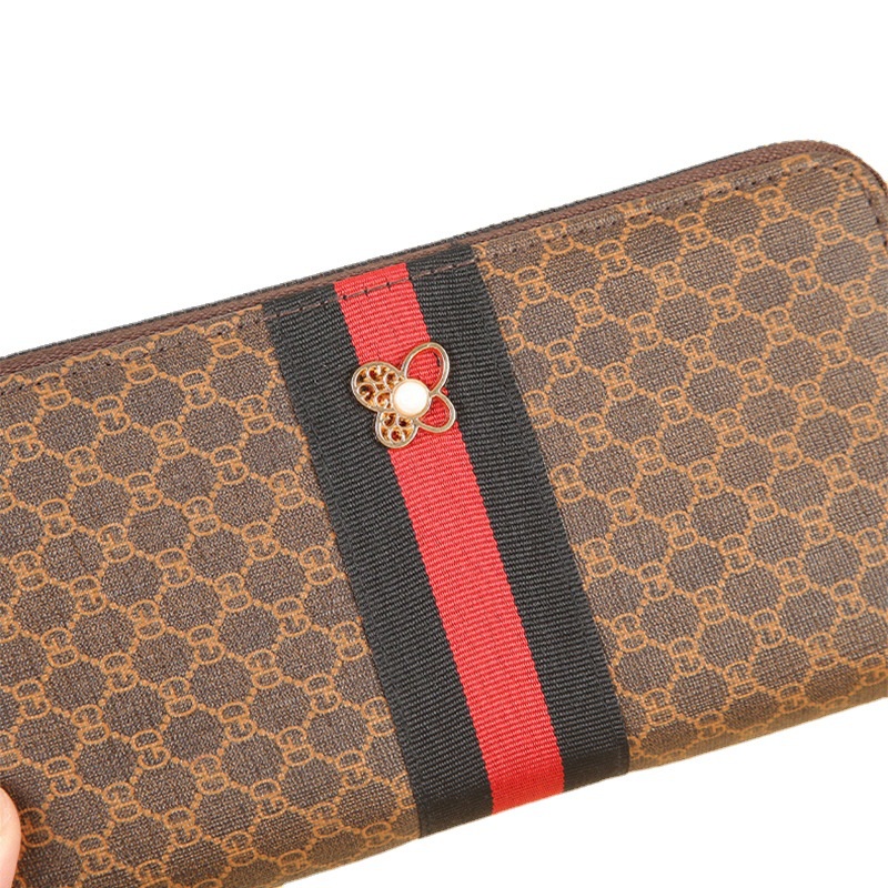 Dompet Panjang Wanita Import Dompet Zipper Perempuan Motif Cantik Dompet Wanita Murah Dompet Jalan Cewek Fashion Casual D101
