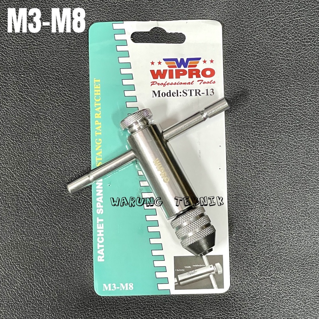 RATCHET TAP WRENCH SHORT LONG M3-8 M5-12 / GAGANG HAND TAP PANJANG PENDEK M3 - M8 / M5 - M12