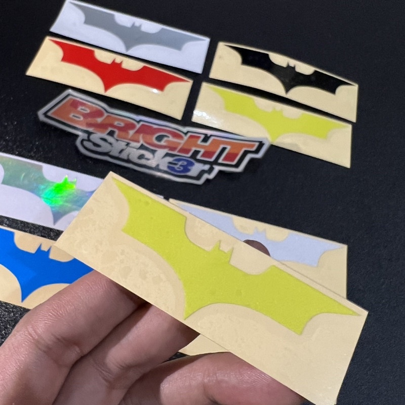 STICKER LOGO BATMAN Stiker HANDLE PINTU MOBIL Cutting