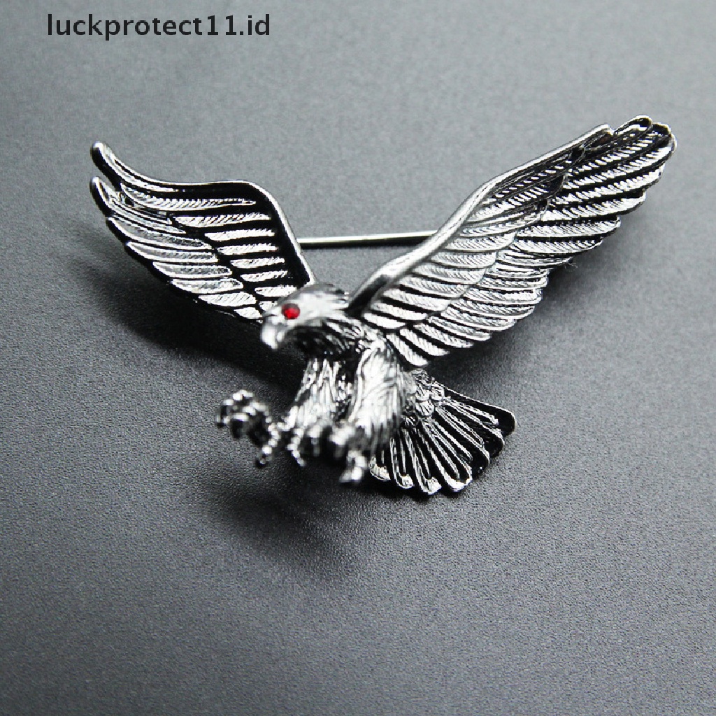 /Fashion Hot// Fashion Hot// Fashion Pria Vintage Eagle Pin Bros Dekorasi Korsase Lencana Perhiasan Hadiah.