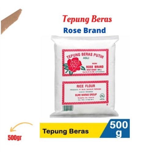 

Tepung Beras Putih Murni 100% Rosebrand 500gr - Ecer