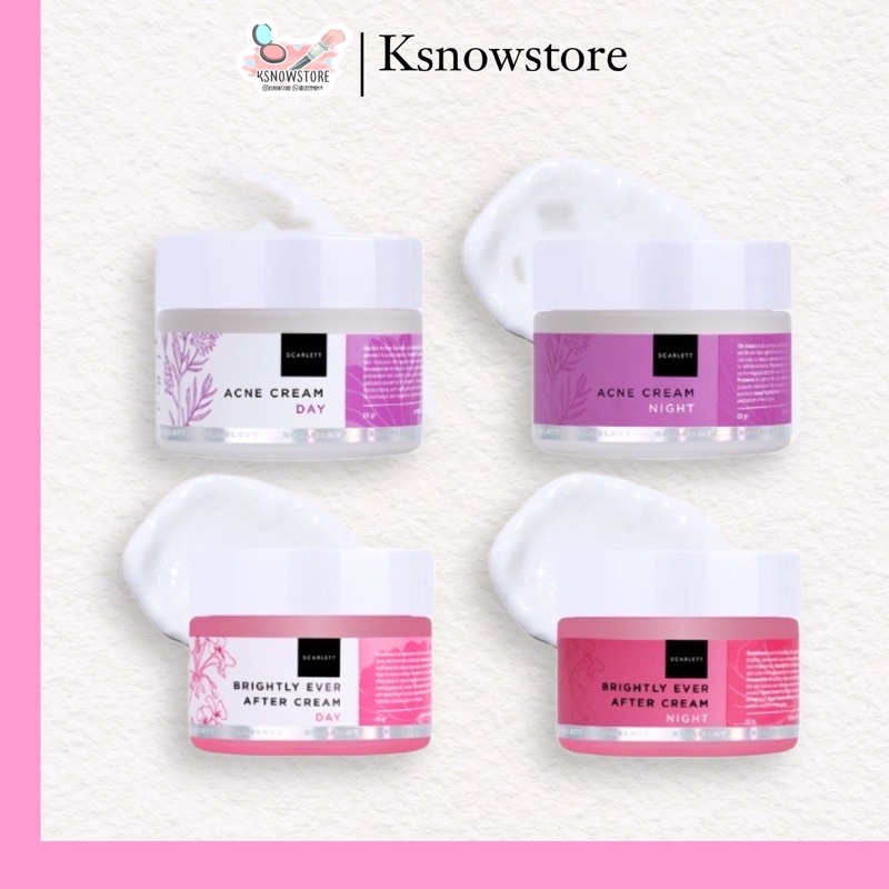 Scarlett Day cream scarlett night cream