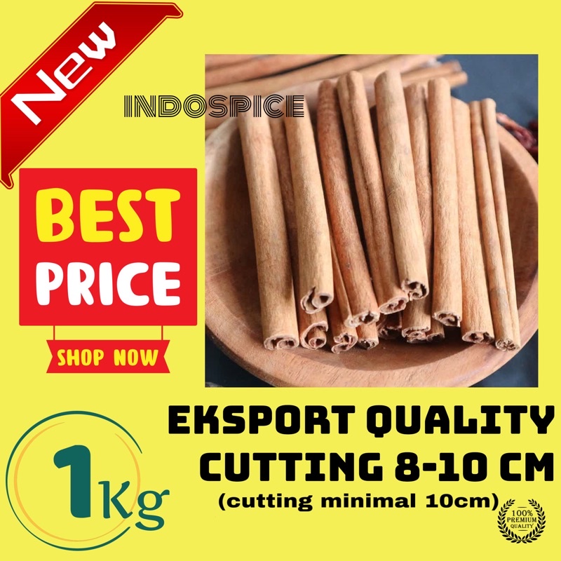 

Kayu Manis / Cassia / Cinnamon Super Grade A 1kg/1000gram