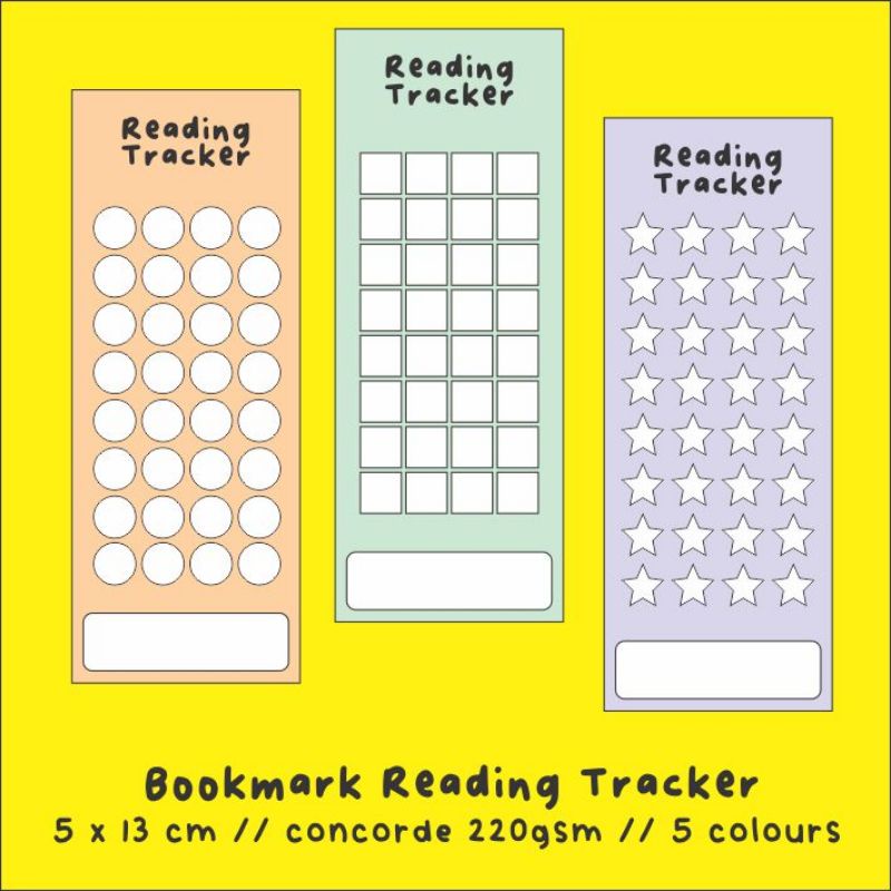 

shainalite Bookmark Reading Tracker