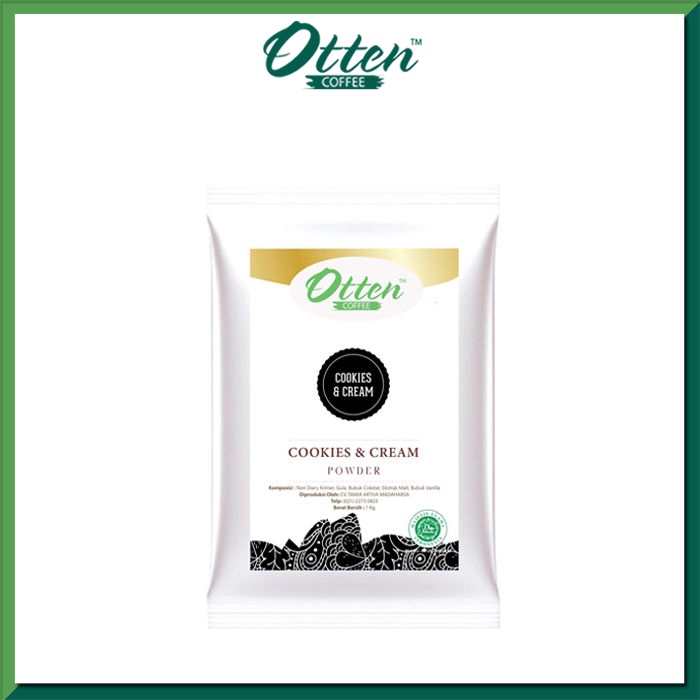 

Otten - Cookies & Cream Powder 1 Kg - Minuman Bubuk