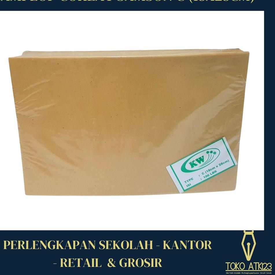 

Hemat Pilihan Amplop Coklat Samson C Ukuran 18x28cm / Amplop Dokumen / Lamaran Kerja