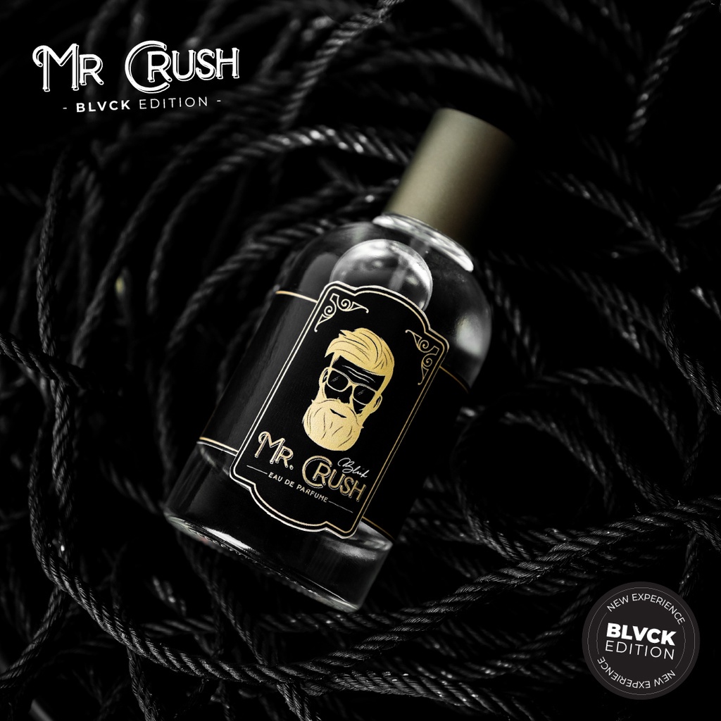 COD BELI 1 GRATIS 1 MR CRUSH BLACK EDITION  ekstra emas Parfum pria disukai wanita SCENTPLUS