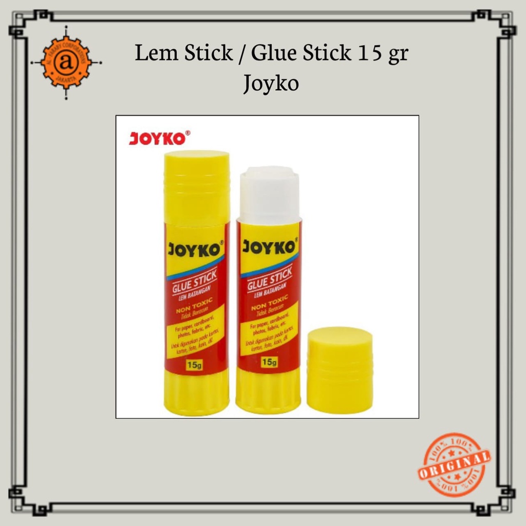 

Lem Stick / Glue Stick 15 gr Joyko