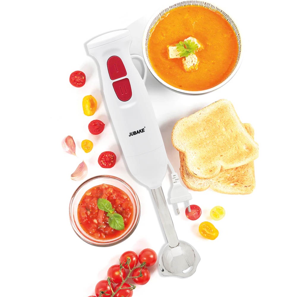JUBAKE Hand Blender Multifungsi Blender Tangan Stainless Steel / Blender Tangan MPASI TERLARIS - 2 Kecepatan NF8006