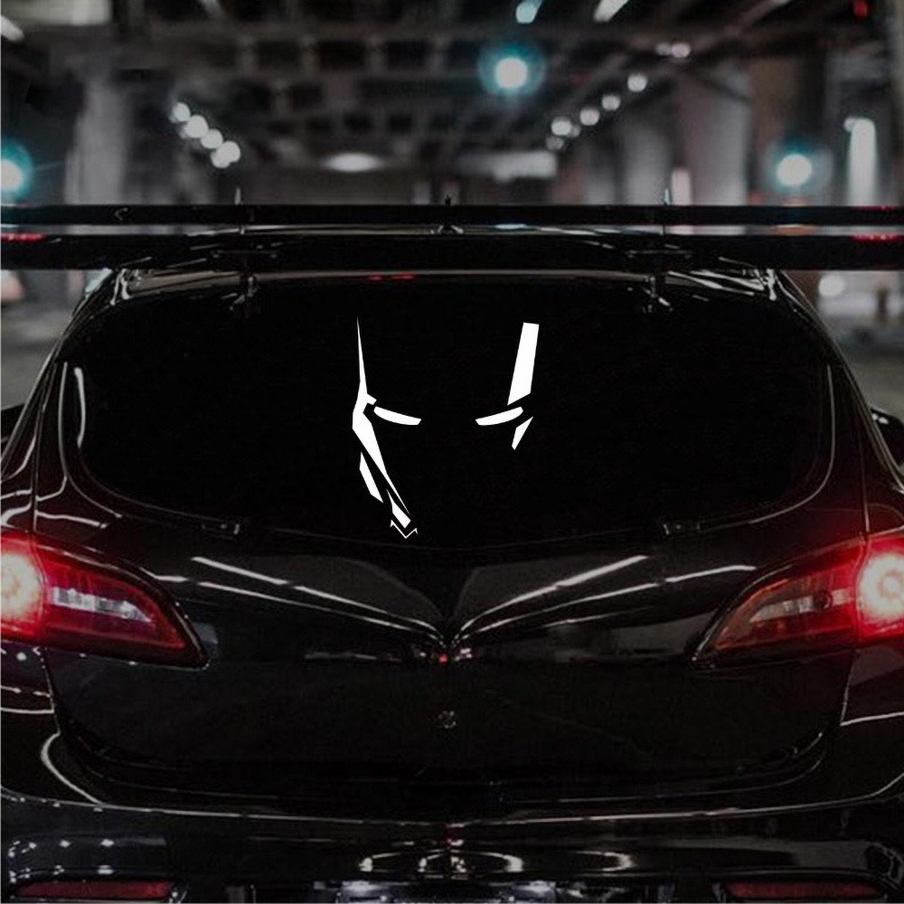 Iron Man Venom Sepeda Motor Body Dekoratif Sticker Saya Iron Man Waterproof Jendela Mobil Pintu Kaca Depan Modifikasi Decal