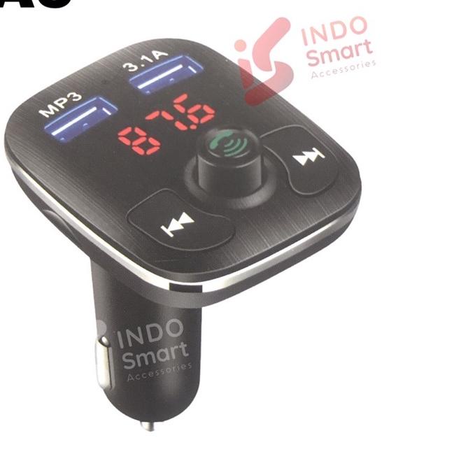 ホ Car Bluetooth / Bluetooth Reciever / USB Bluetooth Audio / Modulator/ Fm Transmitter / Charger Mobil / Transmitter Trendy