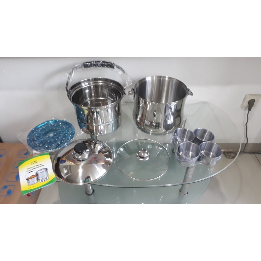Europa pot panci ajaib serbaguna magic cooker stainless hemat gas 7 L
